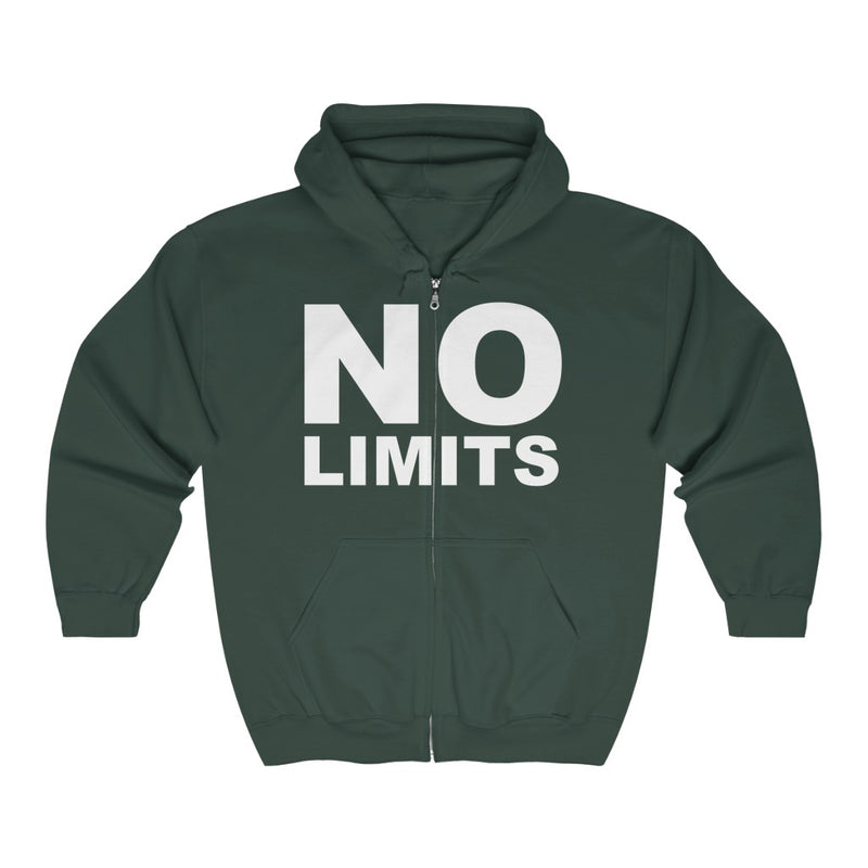 NO LIMITS Full Zippered Hoodie