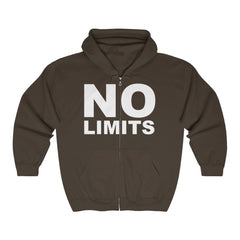 NO LIMITS Full Zippered Hoodie