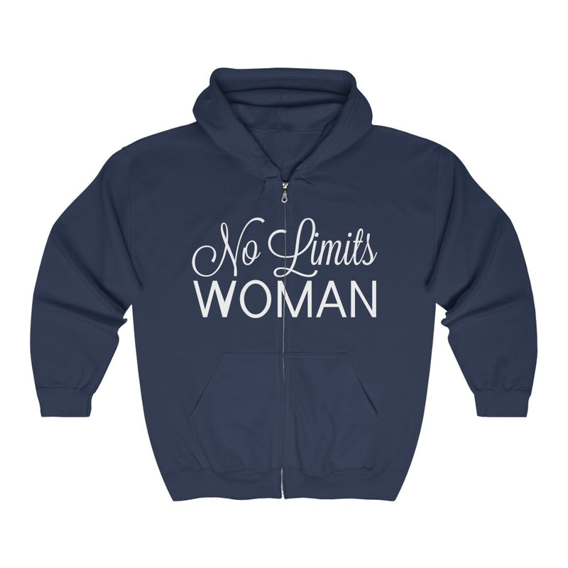 NO LIMITS Woman Full Zippered Hoodie