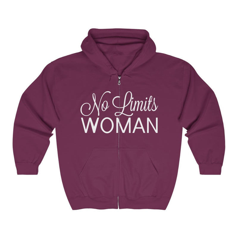 NO LIMITS Woman Full Zippered Hoodie