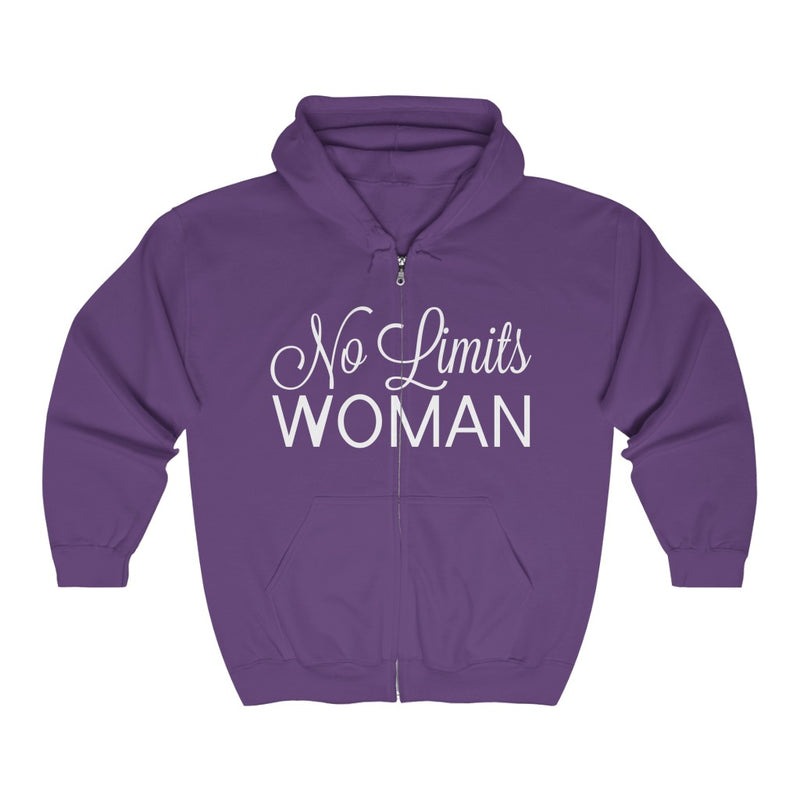 NO LIMITS Woman Full Zippered Hoodie