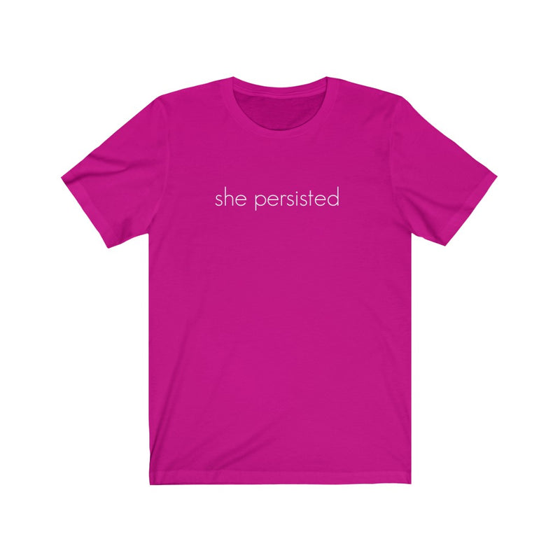 She Persisted Tee