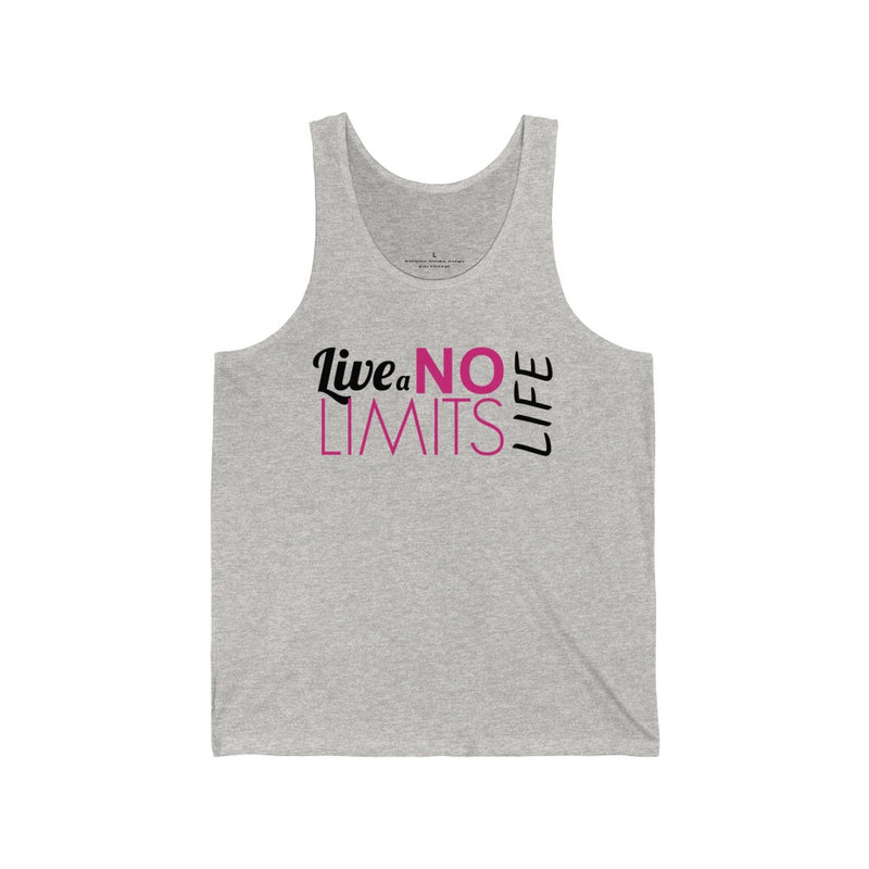 Live a NO LIMITS LIFE tank