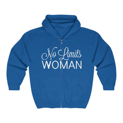 NO LIMITS Woman Full Zippered Hoodie