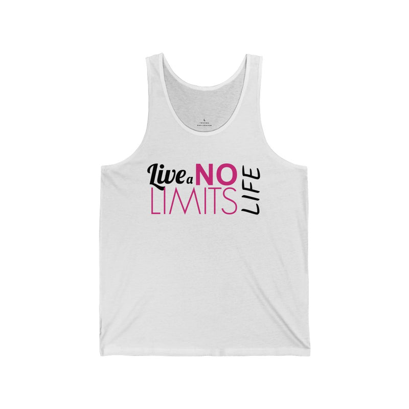 Live a NO LIMITS LIFE tank