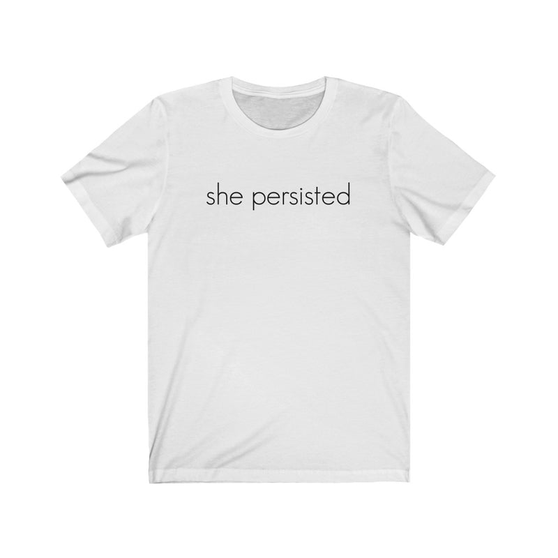 She Persisted Tee