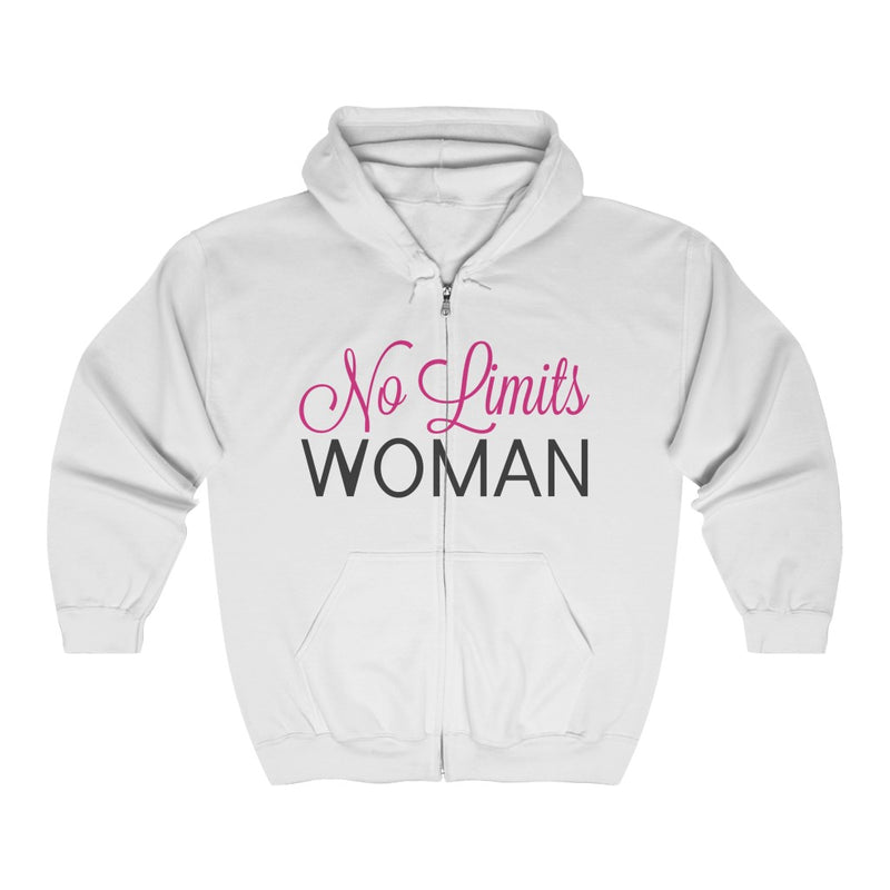 NO LIMITS Woman Full Zippered Hoodie