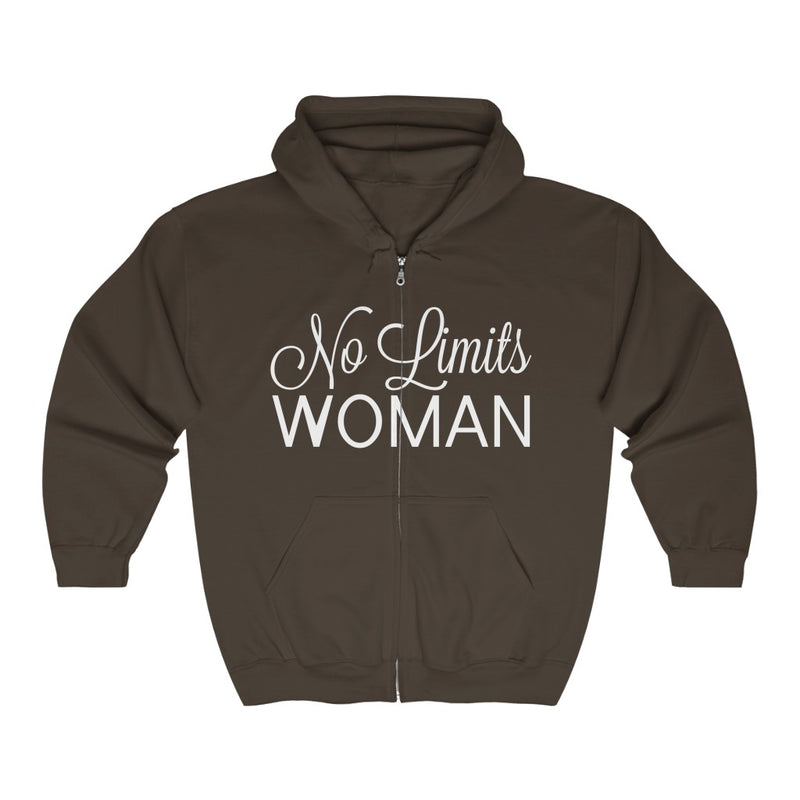 NO LIMITS Woman Full Zippered Hoodie